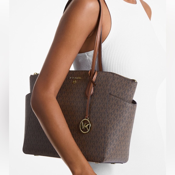 Michael Kors Handbags - Michael Kors Signature Brown Tote